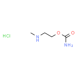 ChemSpider 2D Image | 2-(Methylamino)ethyl carbamate hydrochloride (1:1) | C4H11ClN2O2