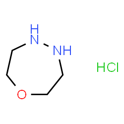 ChemSpider 2D Image | 1,4,5-Oxadiazepane hydrochloride | C4H11ClN2O
