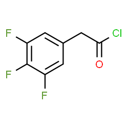 ChemSpider 2D Image | (3,4,5-Trifluorophenyl)acetyl chloride | C8H4ClF3O
