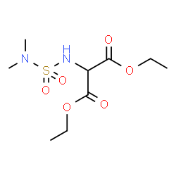ChemSpider 2D Image | Diethyl [(dimethylsulfamoyl)amino]malonate | C9H18N2O6S