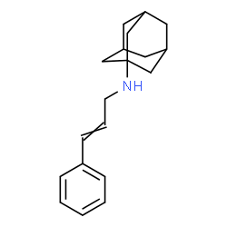 ChemSpider 2D Image | N-Cinnamyl-1-adamantanamine | C19H25N