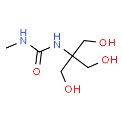 ChemSpider 2D Image | 1-[1,3-Dihydroxy-2-(hydroxymethyl)-2-propanyl]-3-methylurea | C6H14N2O4