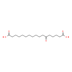 ChemSpider 2D Image | 6-Oxoheptadecanedioic acid | C17H30O5
