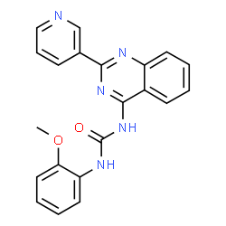 ChemSpider 2D Image | VUF5574 | C21H17N5O2