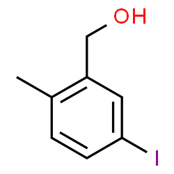 ChemSpider 2D Image | (5-Iodo-2-methylphenyl)methanol | C8H9IO