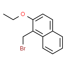 ChemSpider 2D Image | 1-(Bromomethyl)-2-ethoxynaphthalene | C13H13BrO