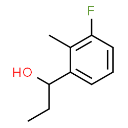 ChemSpider 2D Image | 1-(3-Fluoro-2-methylphenyl)-1-propanol | C10H13FO