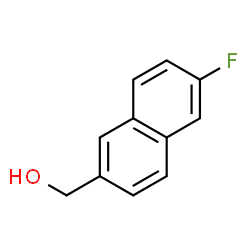ChemSpider 2D Image | (6-Fluoro-2-naphthyl)methanol | C11H9FO