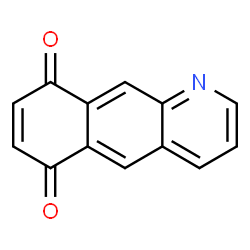 ChemSpider 2D Image | Benzo[g]quinoline-6,9-dione | C13H7NO2