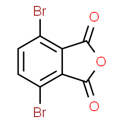 ChemSpider 2D Image | 4,7-Dibromo-2-benzofuran-1,3-dione | C8H2Br2O3