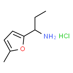ChemSpider 2D Image | 1-(5-methylfuran-2-yl)propan-1-amine hydrochloride | C8H14ClNO