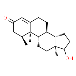 ChemSpider 2D Image | (1alpha)-17-Hydroxy-1-methylandrost-4-en-3-one | C20H30O2
