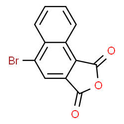 ChemSpider 2D Image | 5-Bromonaphtho[1,2-c]furan-1,3-dione | C12H5BrO3