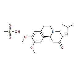 ChemSpider 2D Image | TETRABENAZINE METHANESULFONATE | C20H31NO6S