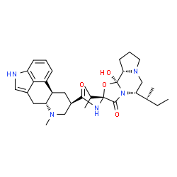 ChemSpider 2D Image | (5'alpha,10alpha)-5'-[(2R)-2-Butanyl]-12'-hydroxy-2'-isopropyl-3',18-dioxo-9,10-dihydroergotaman | C32H45N5O4