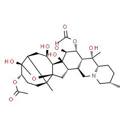 ChemSpider 2D Image | GERMINE 3,16-DIACETATE | C31H47NO10