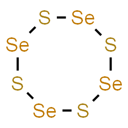 ChemSpider 2D Image | selenium monosulfide | S4Se4