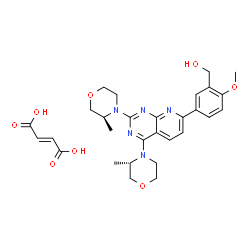ChemSpider 2D Image | AZD-8055 FUMARATE | C29H35N5O8