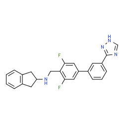 ChemSpider 2D Image | GSK-1521498 | C24H20F2N4