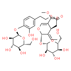 ChemSpider 2D Image | OLEUROPEINYL MONOGLUCOSIDE | C31H42O18