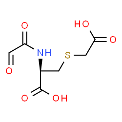 ChemSpider 2D Image | GLYOXYLOYL CARBOCYSTEINE | C7H9NO6S