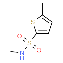 ChemSpider 2D Image | N,5-Dimethyl-2-thiophenesulfonamide | C6H9NO2S2