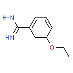 ChemSpider 2D Image | 3-Ethoxy-benzamidine | C9H12N2O