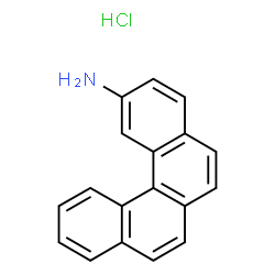 ChemSpider 2D Image | Benzo[c]phenanthren-2-amine hydrochloride (1:1) | C18H14ClN