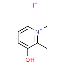 ChemSpider 2D Image | 3-Hydroxy-1,2-dimethylpyridinium iodide | C7H10INO
