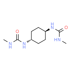ChemSpider 2D Image | 1,1'-(trans-1,4-Cyclohexanediyl)bis(3-methylurea) | C10H20N4O2