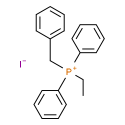 ChemSpider 2D Image | Benzyl(ethyl)diphenylphosphonium iodide | C21H22IP