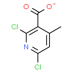 ChemSpider 2D Image | 2,6-Dichloro-4-methylnicotinate | C7H4Cl2NO2