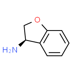 ChemSpider 2D Image | (R)-2,3-Dihydrobenzofuran-3-amine | C8H9NO
