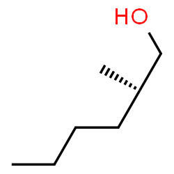 ChemSpider 2D Image | (2S)-2-Methyl-1-hexanol | C7H16O