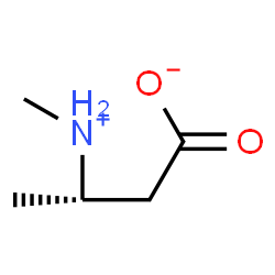 ChemSpider 2D Image | (3S)-3-(Methylammonio)butanoate | C5H11NO2