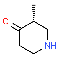 ChemSpider 2D Image | (3R)-3-Methyl-4-piperidinone | C6H11NO