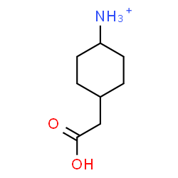 ChemSpider 2D Image | 4-(Carboxymethyl)cyclohexanaminium | C8H16NO2