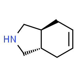 ChemSpider 2D Image | (3aS,7aS)-2,3,3a,4,7,7a-Hexahydro-1H-isoindole | C8H13N