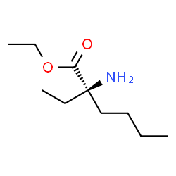 ChemSpider 2D Image | Ethyl 2-ethyl-D-norleucinate | C10H21NO2