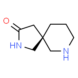 ChemSpider 2D Image | (5R)-2,7-Diazaspiro[4.5]decan-3-one | C8H14N2O