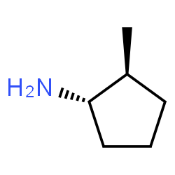 ChemSpider 2D Image | (1S,2S)-2-Methylcyclopentanamine | C6H13N