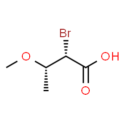 ChemSpider 2D Image | (2S,3S)-2-Bromo-3-methoxybutanoic acid | C5H9BrO3