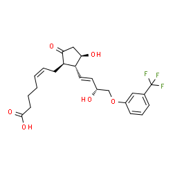 ChemSpider 2D Image | 9-keto Fluprostenol | C23H27F3O6