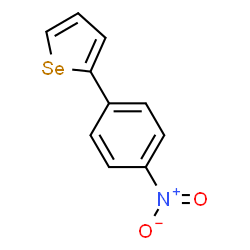 ChemSpider 2D Image | 2-(4-Nitrophenyl)selenophene | C10H7NO2Se