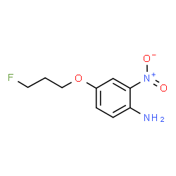 ChemSpider 2D Image | 4-(3-Fluoropropoxy)-2-nitroaniline | C9H11FN2O3