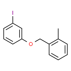 ChemSpider 2D Image | 1-[(3-Iodophenoxy)methyl]-2-methylbenzene | C14H13IO