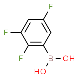 ChemSpider 2D Image | 2,3,5-Trifluorophenylboronic acid | C6H4BF3O2