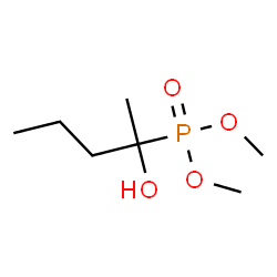 ChemSpider 2D Image | Dimethyl (2-hydroxy-2-pentanyl)phosphonate | C7H17O4P