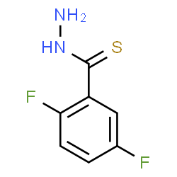 ChemSpider 2D Image | 2,5-Difluorobenzenecarbothiohydrazide | C7H6F2N2S