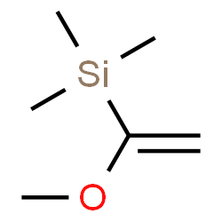 ChemSpider 2D Image | (1-Methoxyvinyl)(trimethyl)silane | C6H14OSi